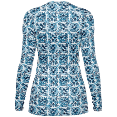 Chokefish™ Long Sleeve Rashguard Sun&Saltwater Woman's Shirt-002